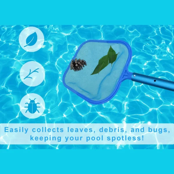 Professional Leaf Rake Deep Bag Swimming Pool Cleaning Nets - Image 3